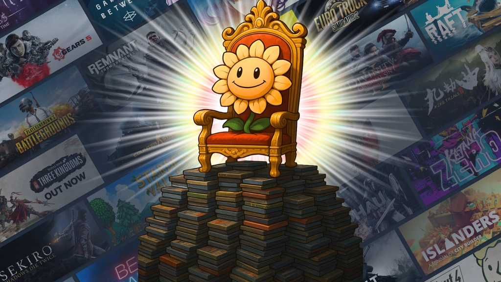 40 000 jeux sur Steam pour une valeur de 640 00 dollars... Il est le boss ultime de cette plateforme