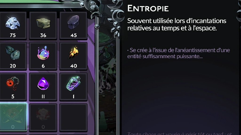 Entropie Hades 2 : Comment et où trouver cette ressource ?