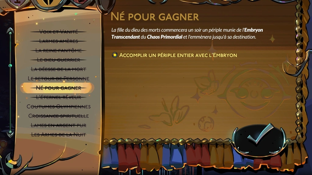 Né pour gagner Hades 2 : Comment lancer et terminer la prophétie Born to Win pour le trophée indispensable au 100% Né pour gagner Hades 2 : Comment lancer et terminer la prophétie Born to Win pour le trophée indispensable au 100%