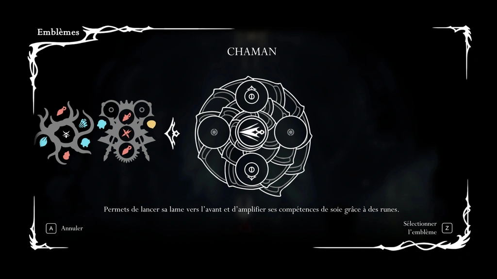 Emblème du Chaman Silksong : Shaman Crest... notre guide pour le trouver et attaquer à distance