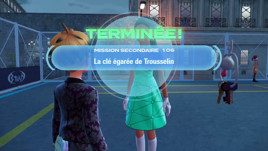 Mission 106 Pokemon ZA : où trouver la clé égarée de Trousselin ?