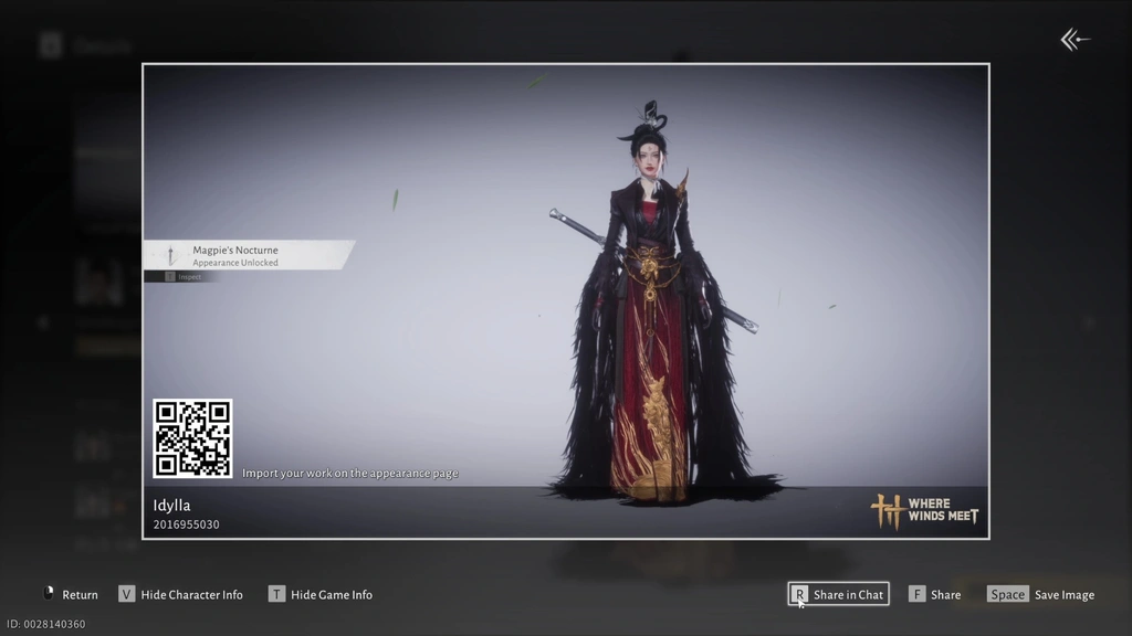 Character code et personnalisation Where Winds Meet : comment ça marche et quels sont les codes les plus stylés ?