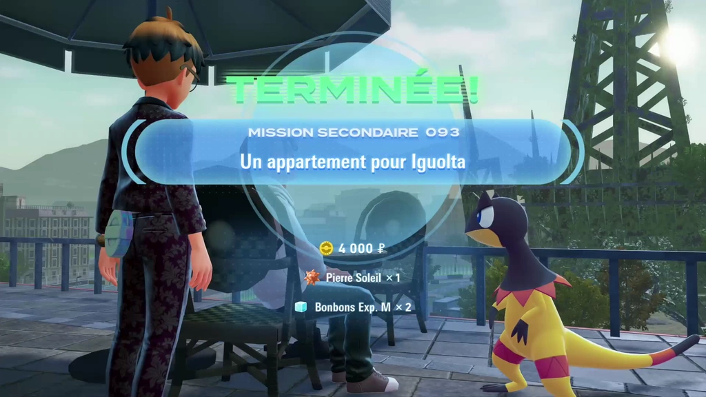 Un appartement pour Iguolta Pokémon ZA : comment réussir la mission secondaire 93 