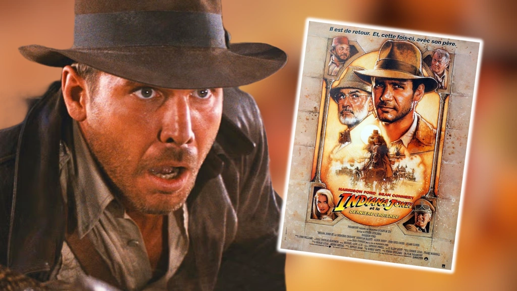 Si vous mettez Indiana Jones 3 en pause à 1:03:01, vous verrez ce détail passé totalement inaperçu