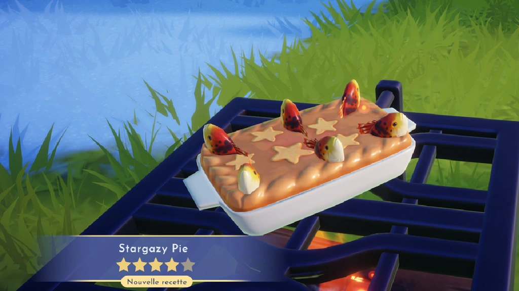 Stargazy Pie Dreamlight Valley : comment préparer cette recette d'entrée 4 étoiles 