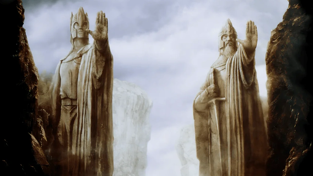 Ces deux statues du Seigneur des Anneaux sont aussi légendaires que les personnages de Tolkien : qui sont vraiment les Argonath ?