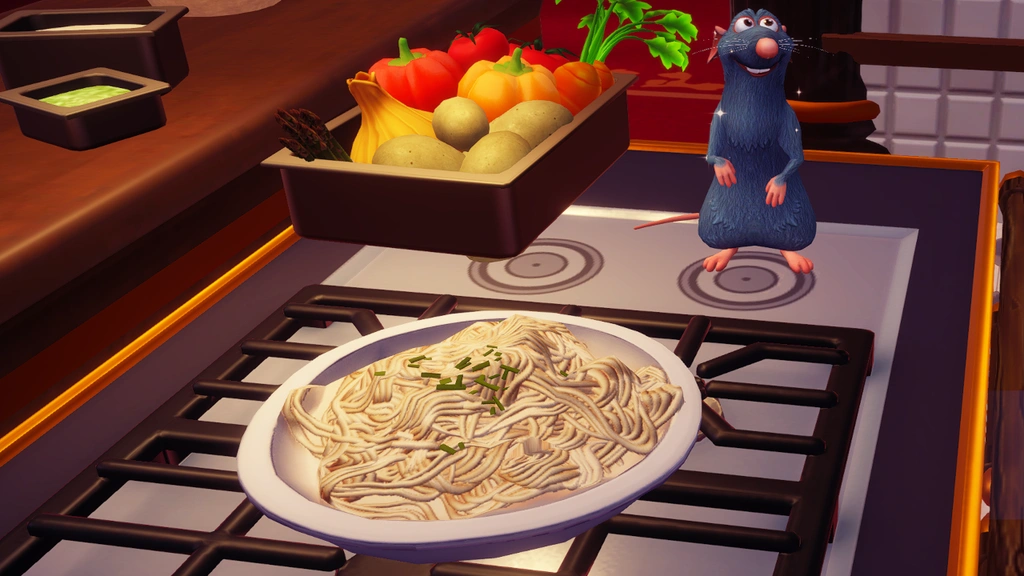 Pâtes Disney Dreamlight Valley : comment préparer cette recette deux étoiles ?