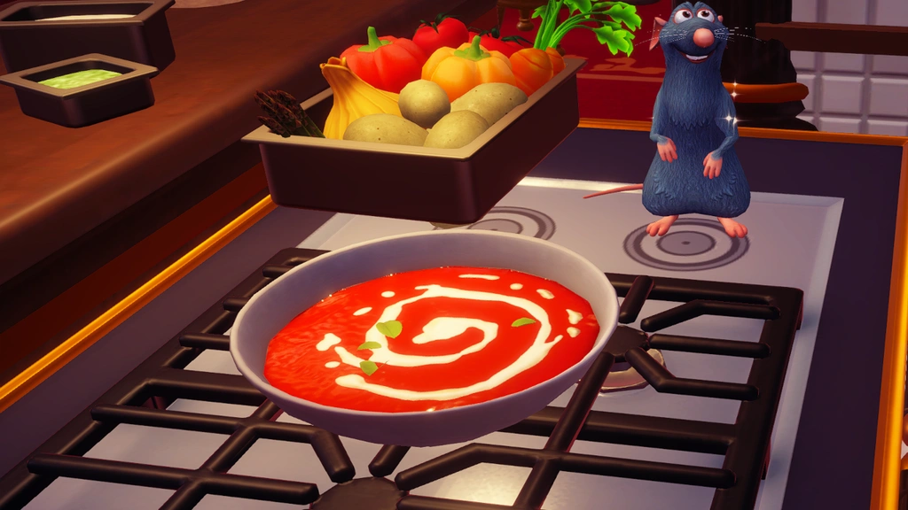 Soupe à la tomate Disney Dreamlight Valley : comment préparer cette recette une étoile ?