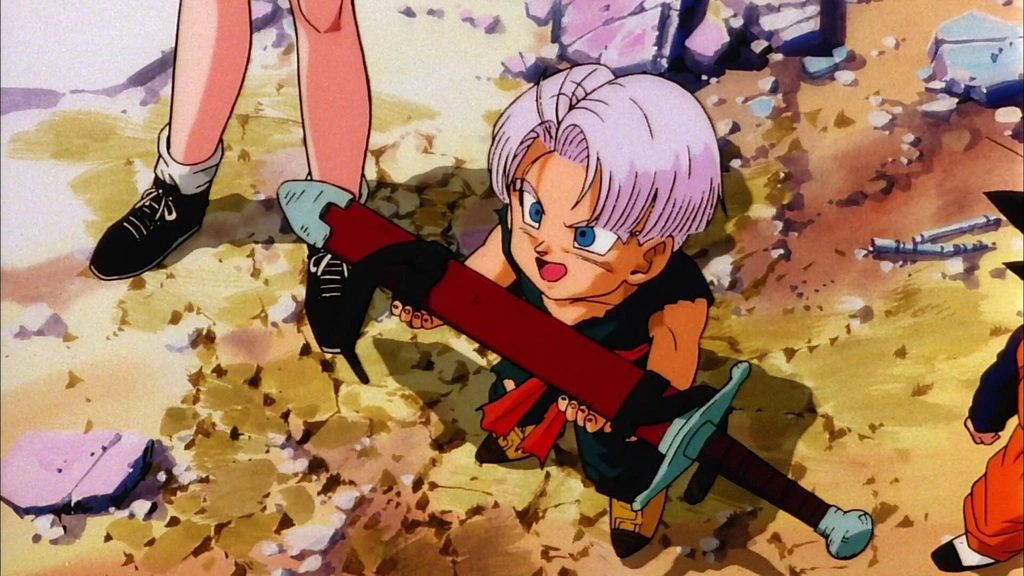 Dragon Ball : l'épée de Trunks adulte est-elle celle de Tapion dans le film DBZ L'attaque du dragon ?