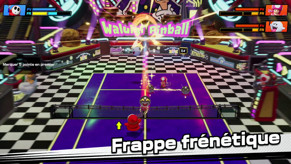 Mario Tennis Fever : on enchaîne les duels loufoques pour maîtriser les frappes frénétiques