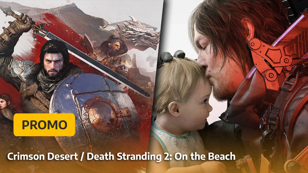 Jouez à Crimson Desert et Death Stranding 2: On The Beach à prix réduit, grâce à Gamesplanet !