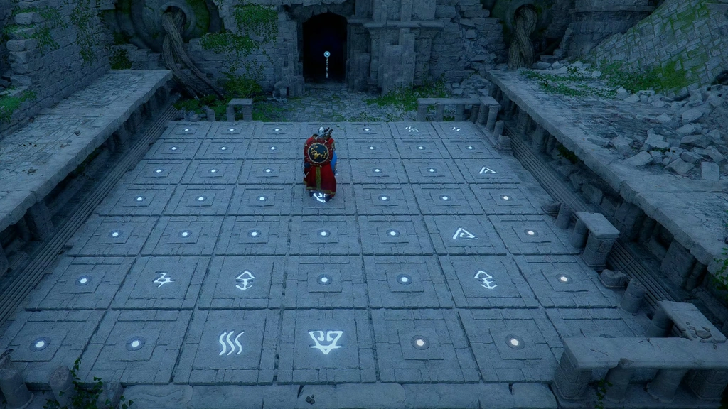 Ruines du Précipice des Échos Crimson Desert : quel chemin suivre sur les pavés ?