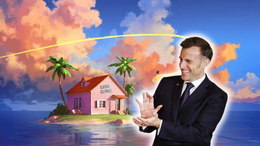 Quand Emmanuel Macron fait le buzz grâce à Dragon Ball... mais se trompe sur un détail qui a son importance