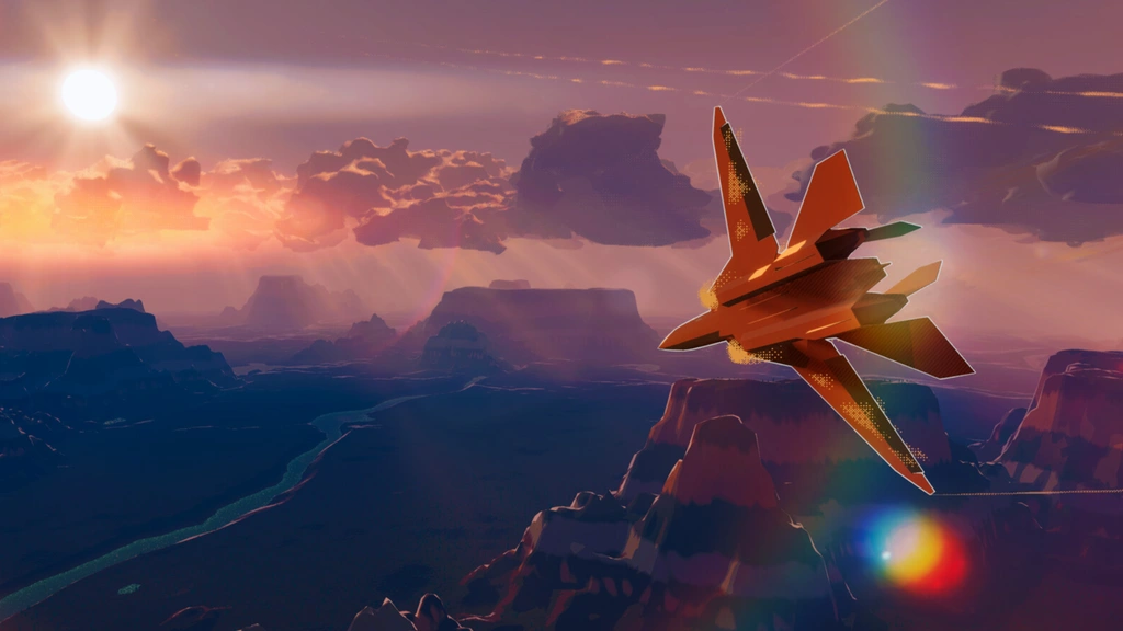 Ce jeu est un mélange improbable entre Top Gun, Devil May Cry et... un livreur Amazon