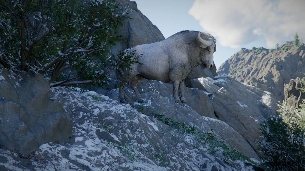 Grande vache sauvage blanche Crimson Desert : où trouver le bison blanc ?