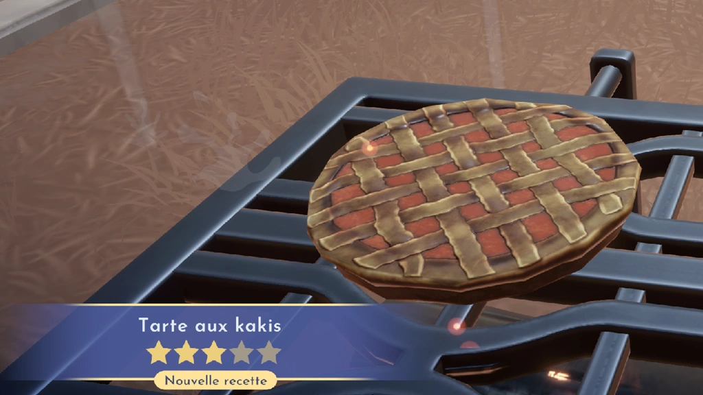 Tarte aux kakis Dreamlight Valley : comment préparer cette recette 3 étoiles ?