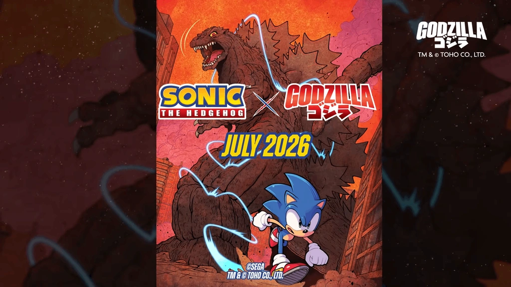 Plus qu'un crossover, un séisme : pourquoi vous devez absolument lire ce comics réunissant Sonic et Godzilla