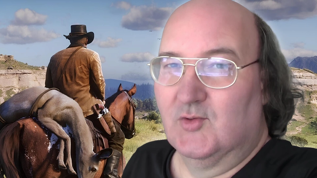 Un homme joue à Red Dead Redemption 2 à 4 images par seconde et plus on regarde sa chaîne, moins cela ressemble à une blague