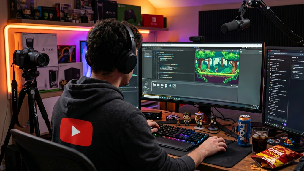 Après les boissons et les paquets de chips, les YouTubeurs sortent maintenant des jeux vidéo