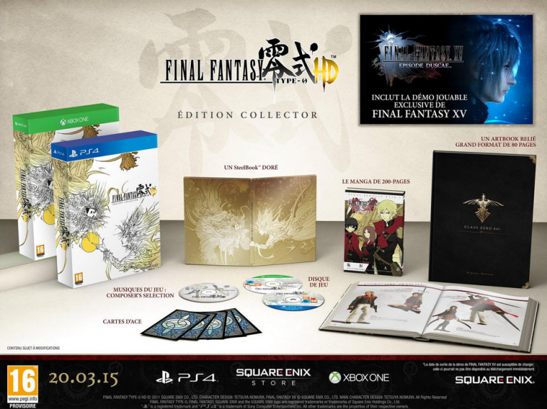 Final Fantasy Type-0 HD : La version collector qui veut se vendre