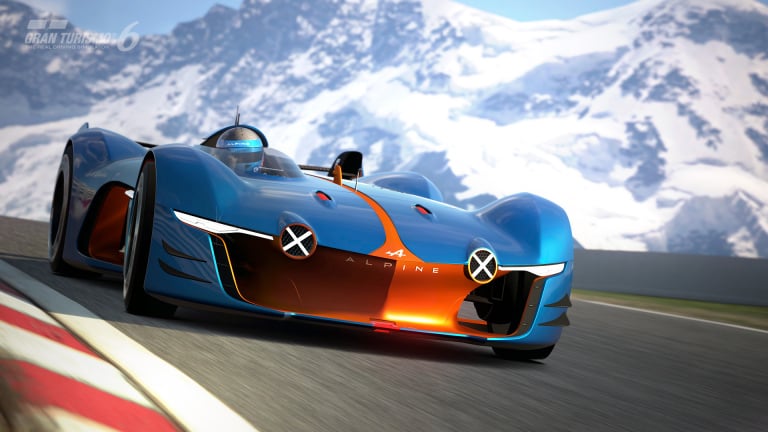 Gran Turismo 6 : L'Alpine Vision jouable gratuitement très prochainement !