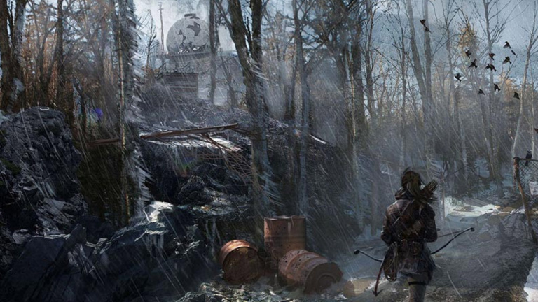 Des artworks enneigés pour Rise of the Tomb Raider