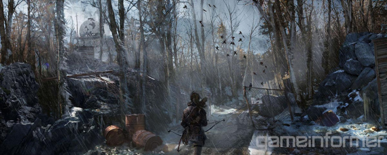 Des artworks enneigés pour Rise of the Tomb Raider