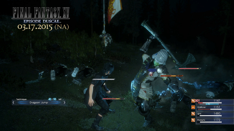 Final Fantasy XV fait le plein : 20 minutes de gameplay, images et détails !