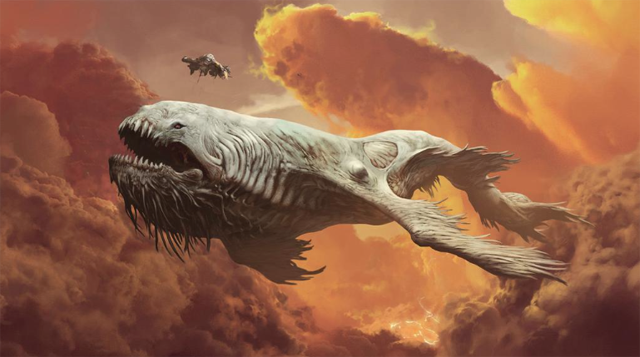 The Leviathan : Un superbe teaser pour une chasse à la baleine dans l'espace