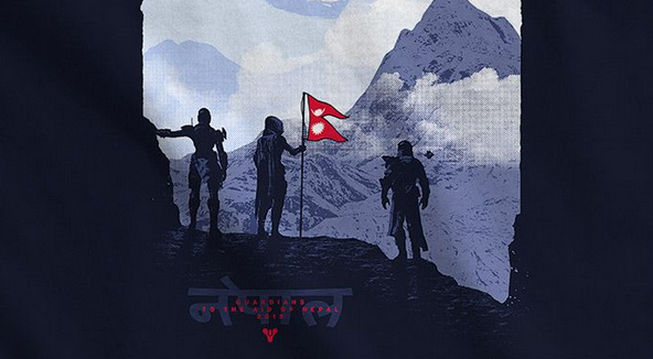Un tee-shirt Destiny pour aider le Népal