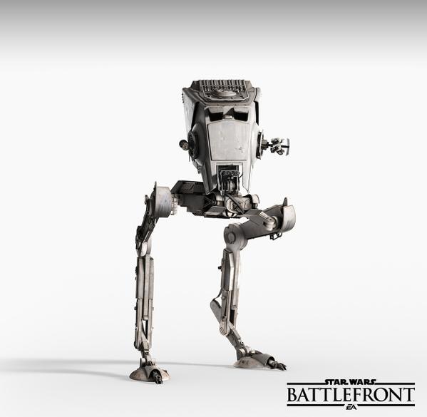 Pas de mire mais des AT-STs jouables dans Star Wars : Battlefront