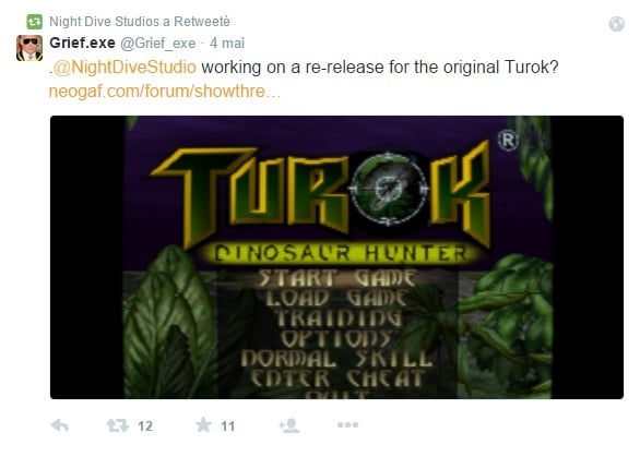 Un remake de Turok : Dinosaur Hunter pourrait voir le jour