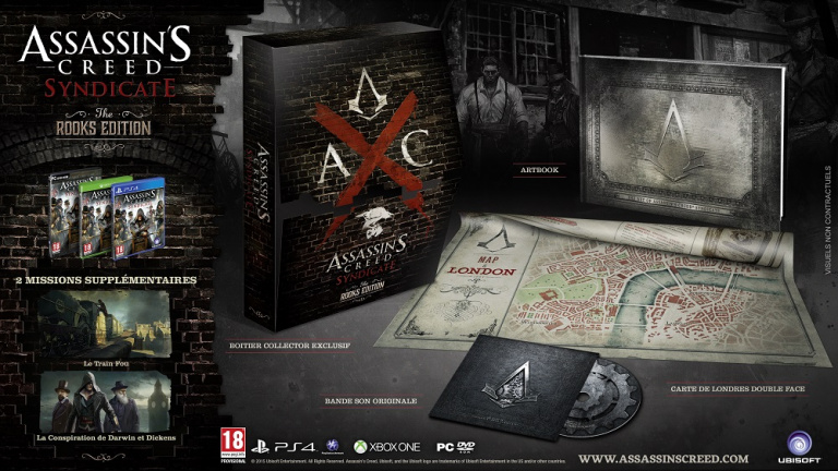 Assassin's Creed Syndicate dévoile ses éditions collector