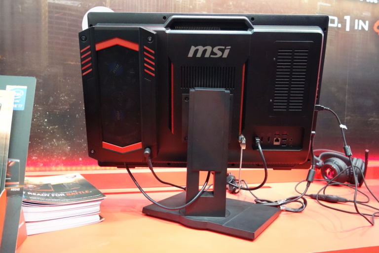 Computex 2015 : MSI décline son principe de boîtier GPU externe sur un PC All-in-One
