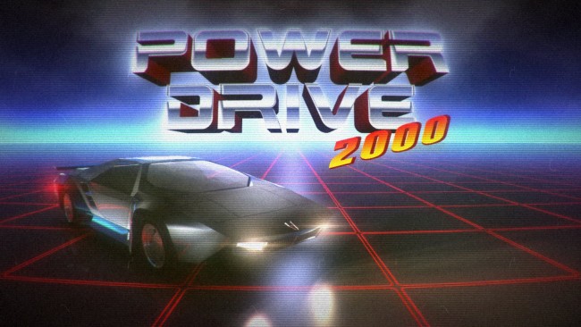 Power Drive 2000 : Le jeu de course rétro-kitsch financé et s'offre une démo !