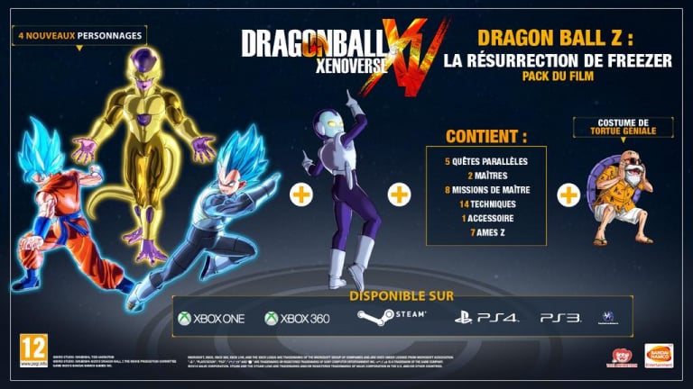 Dragon Ball Xenoverse : Le DLC La Résurrection de Freezer est arrivé