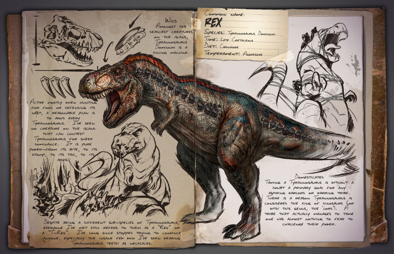 Guide du dressage du T-Rex Ark Survival Evolved
