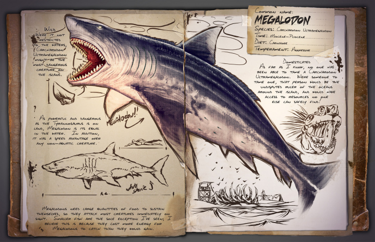 Guide du Dressage du Megalodon Ark Survival Evolved