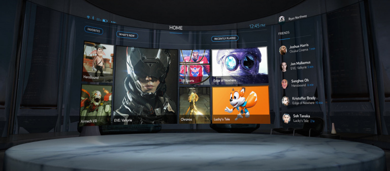 E3 2015 : L'Oculus Home est une interface maison pour les jeux du Rift