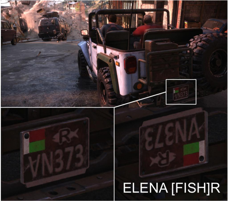 Uncharted 4 : Un easter egg dans la séquence de gameplay présentée à l'E3