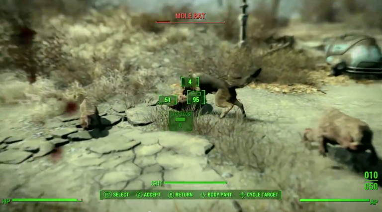 Fallout 4 retour du V.A.T.S.