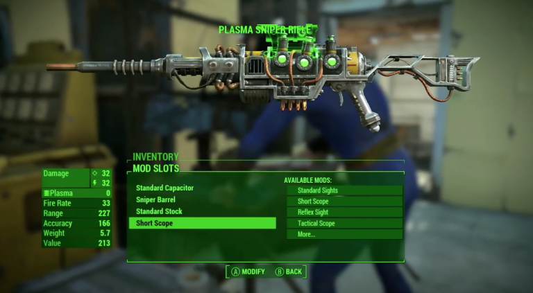 fallout 4 craft armes