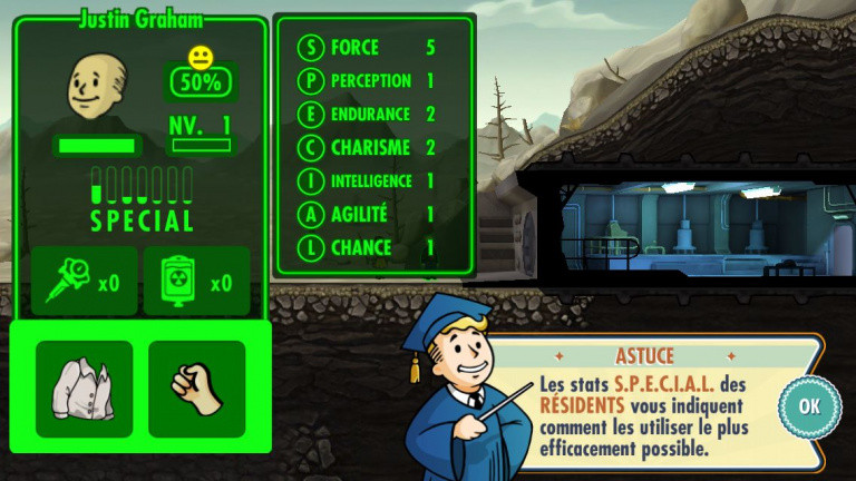 fallout shelter mysterious stranger chance