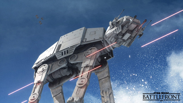 Les TB-TT de Star Wars : Battlefront sur rails