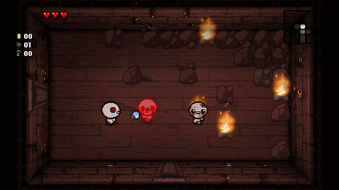 The Binding of Isaac - AfterBirth : Nouvelles tailles des salles et Rainbow Worm