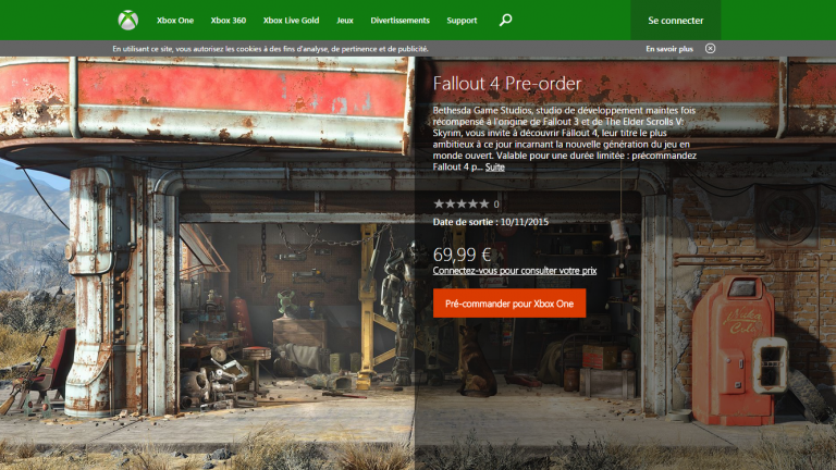 Fallout 4 : La Xbox One lance ses précommandes et offre Fallout 3