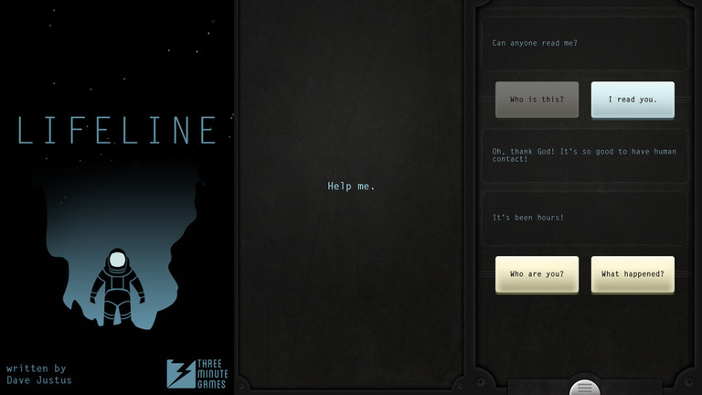 Lifeline..., le jeu dont vous n'êtes pas le héros