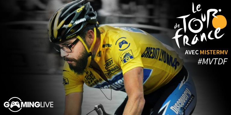 Le Tour de France en direct tout l'été avec Mister MV, cycliste émérite ! 