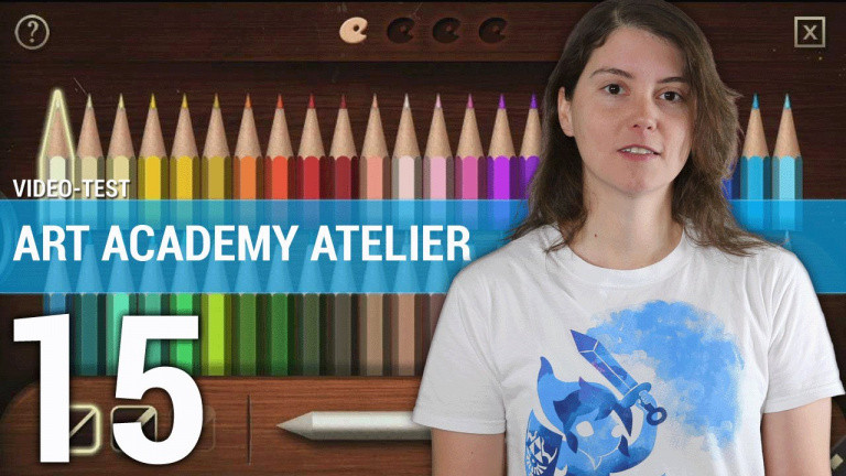 Art Academy Atelier : GamePad et stylet pour apprendre à dessiner