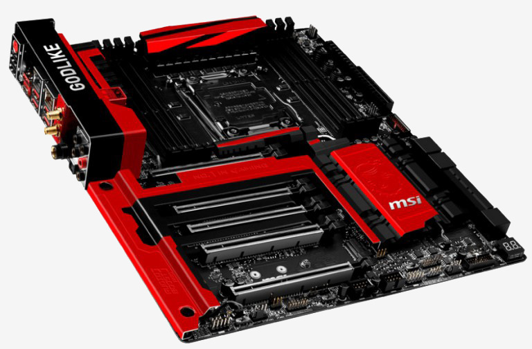 MSI X99A Godlike Gaming : Aussi bling-bling que complète